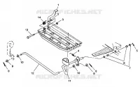BRAKE PEDAL MOUNTING 6X6 350L S938739 (4924362436042A)