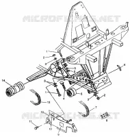 FRONT DRIVE MAGNUM 4X4 W968144 AND  SWEDISH MAGNUM 4X4 S968144 (4936053605B002)
