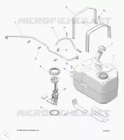 FUEL SYSTEMS, FUEL TANK ASM.
