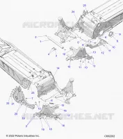 CHASSIS, BULKHEAD ASM.
