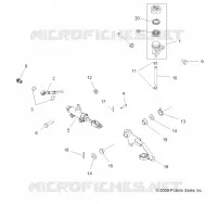 BRAKES, FOOT PEDAL AND MASTER CYLINDER