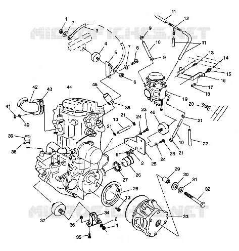 ENGINE MOUNTING