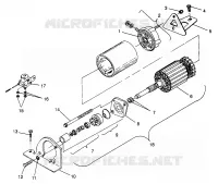 STARTING MOTOR ULTRA TOURING 0975378 AND EUROPEAN ULTRA TOURING E975378 (4938133813D006)