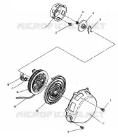 RECOIL STARTER ASSEMBLY STARLITE 0943427 (4924992499034A)