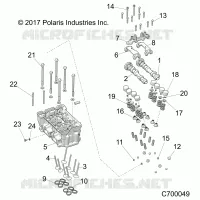 CYLINDER HEAD AND VALVES