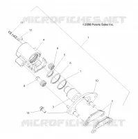 BRAKES, REAR CALIPER