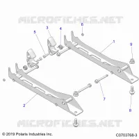SEAT MOUNTING, PASS.