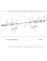 DRIVE TRAIN, FRONT HALF SHAFT