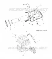 ENGINE, AIR INTAKE