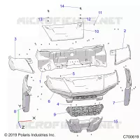 HOOD AND FRONT FACIA