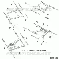 REAR SUSPENSION CONTROL ARMS