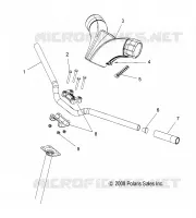 STEERING, HANDLEBAR MOUNTING