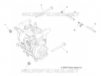 DRIVE TRAIN, GEARCASE MOUNTING, REAR
