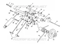 REAR TORQUE ARM 500 INDY 0982764(A)(B) AND EUROPEAN 500 INDY E982764A (4942104210B010)