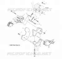 REAR CALIPER MOUNTING