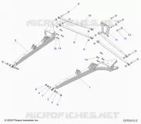 REAR SUSPENSION CONTROL ARMS