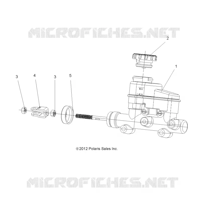 BRAKES, MASTER CYLINDER