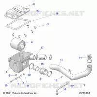ENGINE, AIR INTAKE SYSTEM
