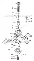 CARBURETOR 4X4 350L S938139 (4924342434040A)