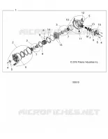 DRIVE TRAIN, FRONT GEARCASE INTERNALS