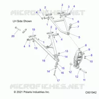 FRONT WISHBONES