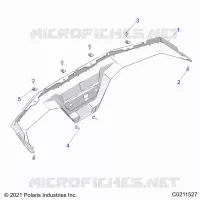 REAR BODYWORK BUMPER