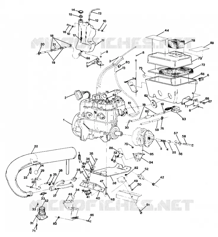 ENGINE MOUNTING (4917871787017A)