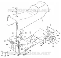 SEAT   GAS TANK