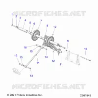SUSPENSION, REAR TORQUE ARM