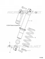 FRONT SUSPENSION SHOCK MOUNTING