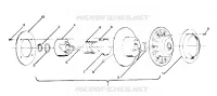 DRIVEN CLUTCH 400, 500, 500 CLASSIC AND 650 UPDATED 10/88 (4915411541013A)