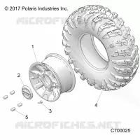 WHEELS, FRONT