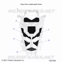 HOOD FOAM/SEAL