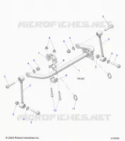 SUSPENSION, FRONT STABILIZER BAR