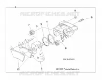 BRAKES, FRONT BRAKE CALIPER