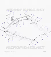 REAR SUSPENSION TRAILING ARMS MOUNTING