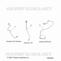 ELECTRICAL, GPS HARNESS AND ANTENNA