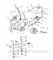 ENGINE MOUNTING LITE GT / 0933133 (4923232323021A)