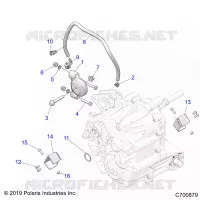 DRIVE TRAIN, MAIN GEARCASE MOUNTING