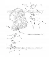 DRIVE TRAIN, TRANSMISSION MOUNTING