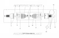 DRIVE TRAIN, DRIVE REAR SHAFT