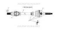 FRONT DRIVE SHAFT