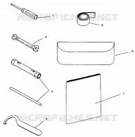 TOOL KIT    500 EFI 0942774 AND EFI SKS 0942574 (4924982498018A)