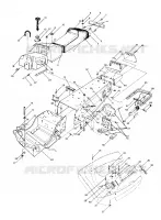 CHASSIS AND SEAT CLASSIC, 400 AND 650 (4914131413001A)