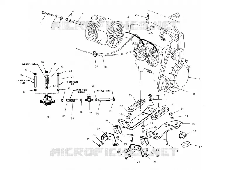 ENGINE MOUNTING