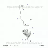 DRIVE TRAIN, FRONT GEARCASE MOUNTING