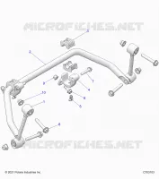 SUSPENSION, FRONT, STABILIZER BAR