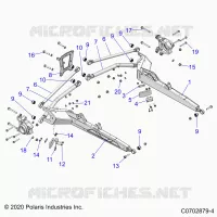 REAR SUSPENSION CONTROL ARMS