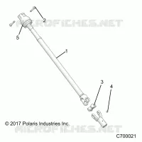 DRIVE TRAIN, REAR PROP SHAFT