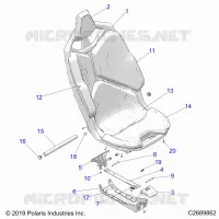 SEAT ASM.- Z22RAE92AD/AJ (C2689862)